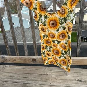 Forever 21 Asymmetrical Cream Dress